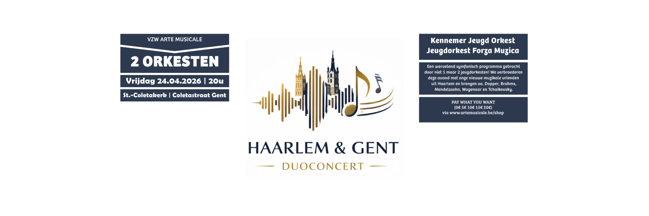 Koop tickets voor het volgende concert van Forza Musica