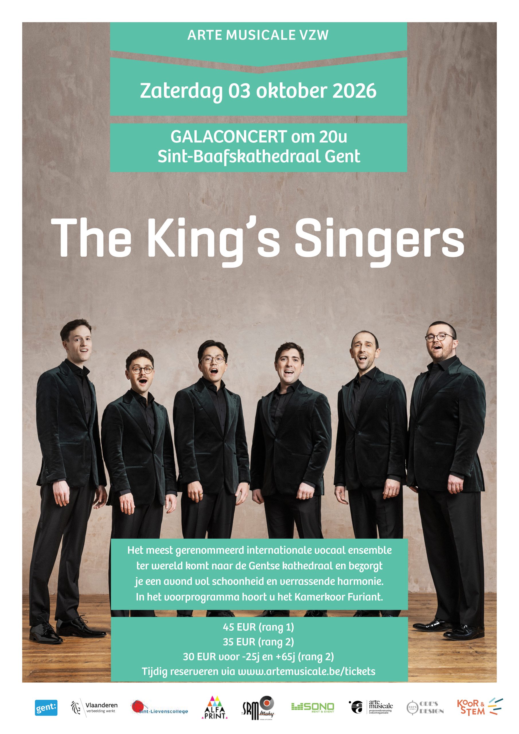 Kings Singers Galaconcert Rang 2